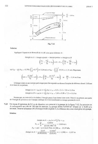 Mecanique des fluides et hydraulique bis