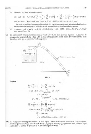 Mecanique des fluides et hydraulique bis