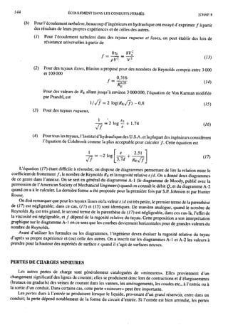 Mecanique des fluides et hydraulique bis
