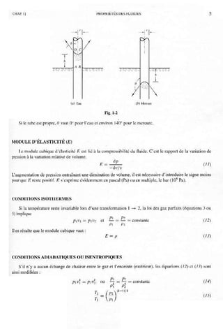 Mecanique des fluides et hydraulique bis
