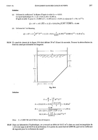 Mecanique des fluides et hydraulique bis