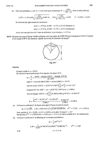 Mecanique des fluides et hydraulique bis