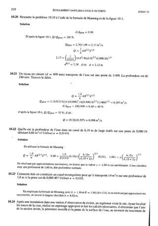 Mecanique des fluides et hydraulique bis