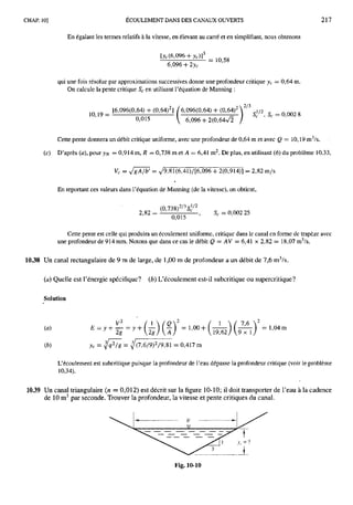 Mecanique des fluides et hydraulique bis
