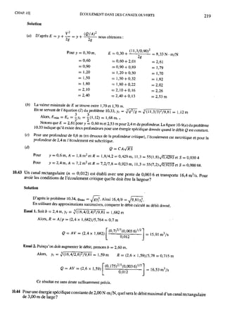 Mecanique des fluides et hydraulique bis