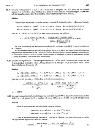 Mecanique des fluides et hydraulique bis