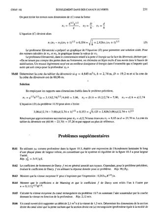 Mecanique des fluides et hydraulique bis