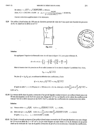 Mecanique des fluides et hydraulique bis