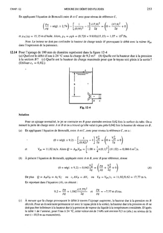 Mecanique des fluides et hydraulique bis