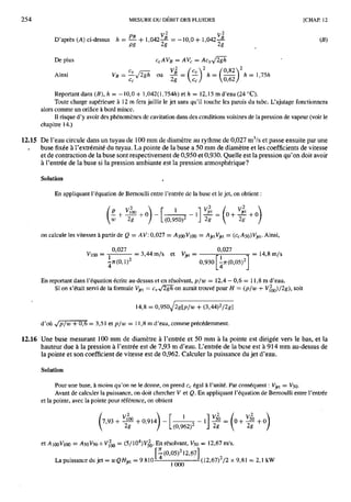 Mecanique des fluides et hydraulique bis