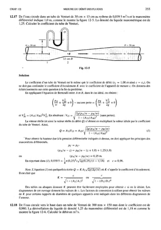 Mecanique des fluides et hydraulique bis