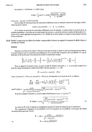 Mecanique des fluides et hydraulique bis