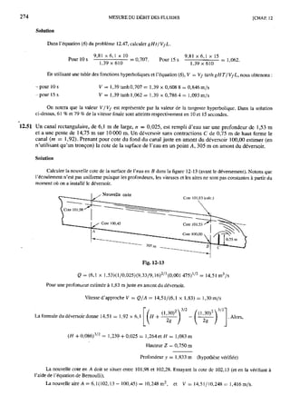 Mecanique des fluides et hydraulique bis