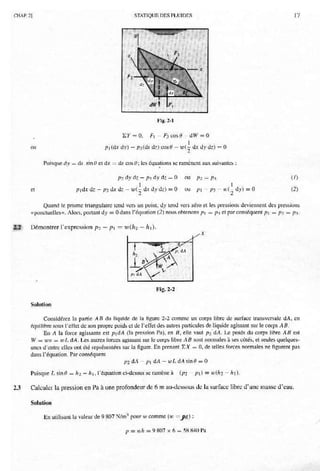 Mecanique des fluides et hydraulique bis