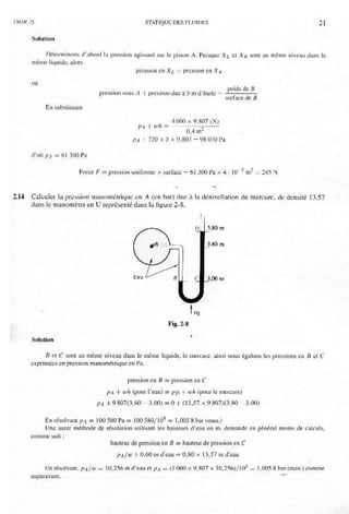 Mecanique des fluides et hydraulique bis