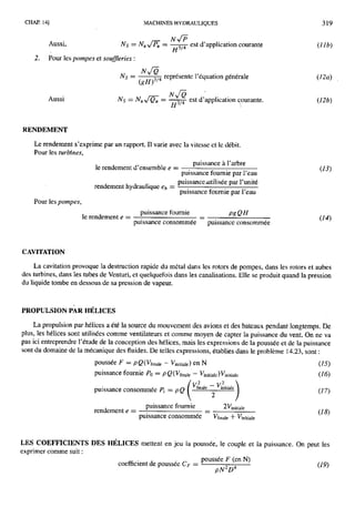 Mecanique des fluides et hydraulique bis