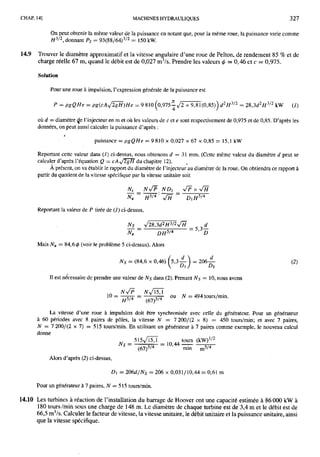 Mecanique des fluides et hydraulique bis