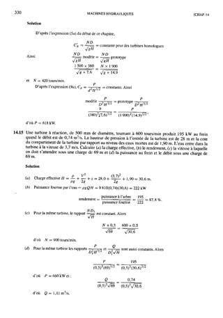 Mecanique des fluides et hydraulique bis