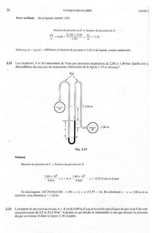 Mecanique des fluides et hydraulique bis