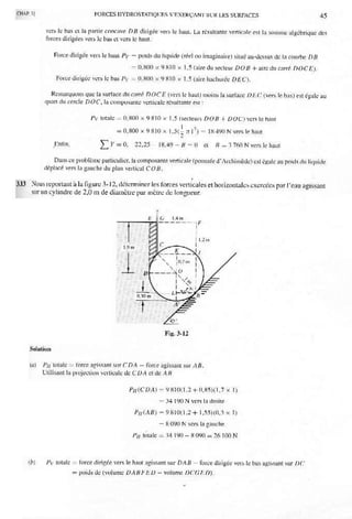 Mecanique des fluides et hydraulique bis