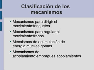 mecanismos
