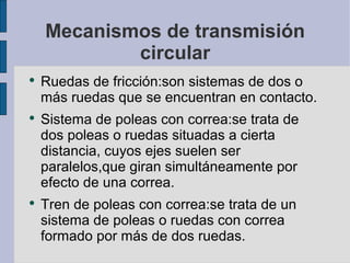 mecanismos