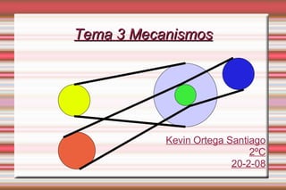 Tema 3 Mecanismos Kevin Ortega Santiago 2ºC 20-2-08 