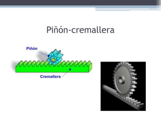 Piñón-cremallera

 