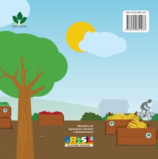Formato (F): 360x180

Formato (A): 180x180mm

Data: 02/02/2009

PIT: MA-0012/08E

Material: Cart. Mecanismos

Ministério da Agricultura, Pecuária e Abastecimento

MA-0012-08_180x180_mecanismos.indd 60-61

60
CAPA
01
02.02.09 10:16:37
PIT: MA-0012/08
Formato (F): 360x180

Cliente: MAPA

Data: 02/02/2009

Cliente: MAPA

Material: Cart. Mecanismos
Formato (A): 180x180mm

ISBN: 978-85-99851-48-7

Mecanismos de controle para a
Garantia da Qualidade Orgânica

 