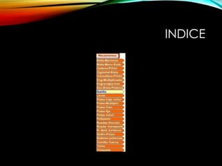 INDICE
 