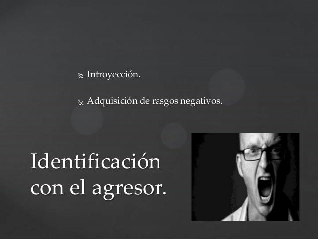 Mecanismos de defensa, Sigmund Freud.