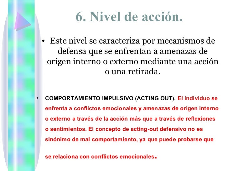 Mecanismos de defensa Mecanismos de defensa