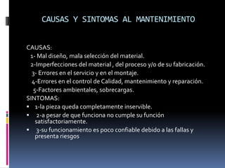 Mecanismos de desgaste | PPTX