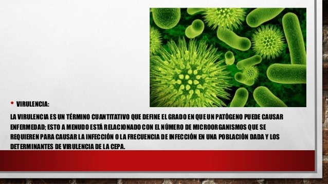 Mecanismos de la patogenia bacteriana