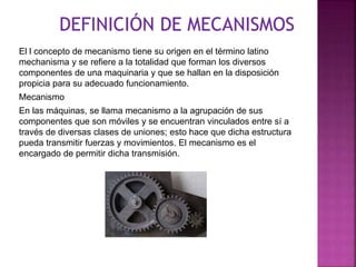 Mecanismos | PPTX