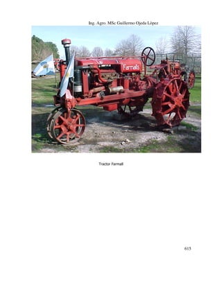 Ing. Agro. MSc Guillermo Ojeda Lòpez

Tractor Farmall

615

 