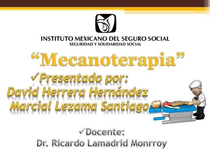 historia de la mecanoterapia