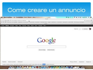 Come creare un annuncio
 