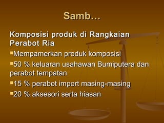 panel kontrak pusat perabot