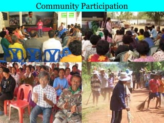Community Participation
 