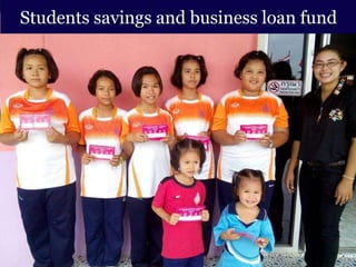 Students savings and business loan fund
 
