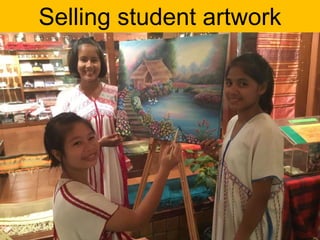 Selling student artwork
 