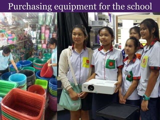 Purchasing equipment for the school
Projector
 