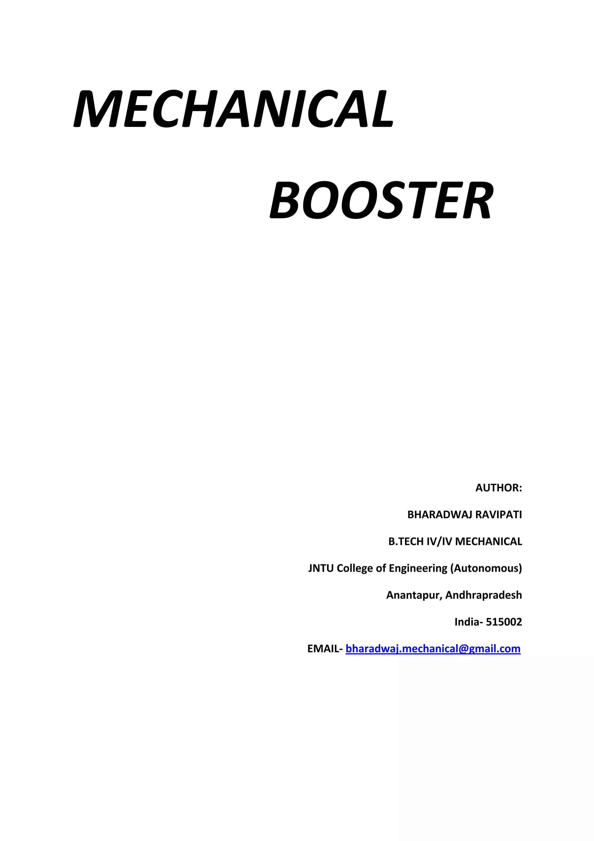 mechanical-booster-theory-pdf