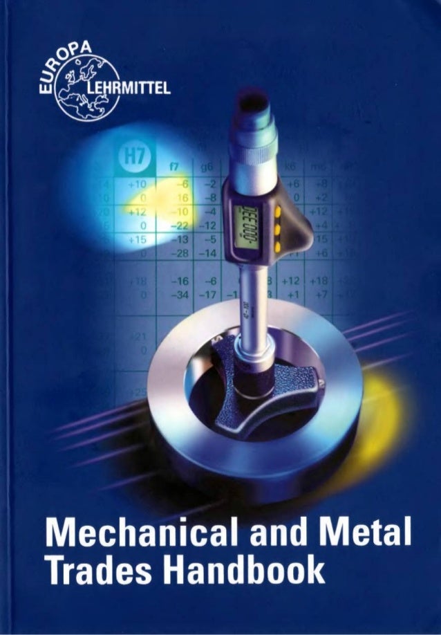 mechanical and metal trade books