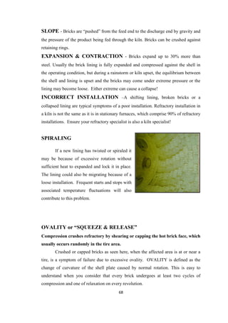 Mechanical maintenance-of-cement-rotary-kiln | PDF