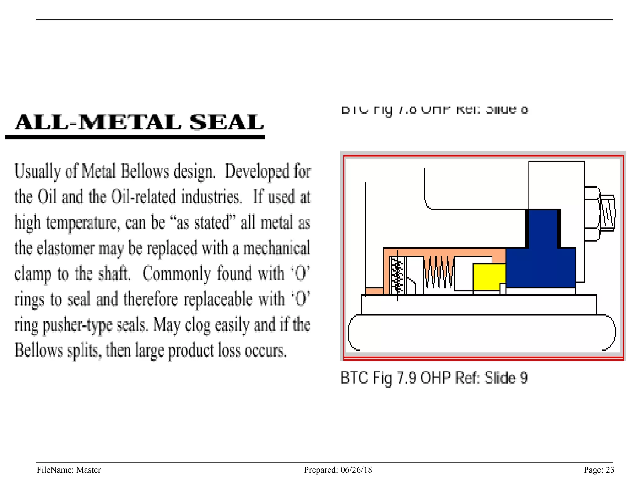 Mechanical sealfailures PPT