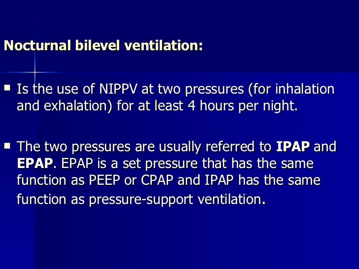 Mechanical Ventilation in ARDS vs COPD