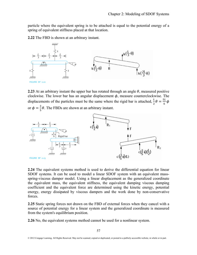 Mechanical Vibrations Theory and Applications 1st Edition Kelly ...