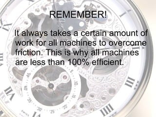 Mechanical Advantage Of Machines | PPT